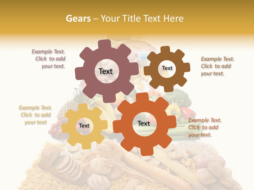 Vegetable Grain Isolated PowerPoint Template