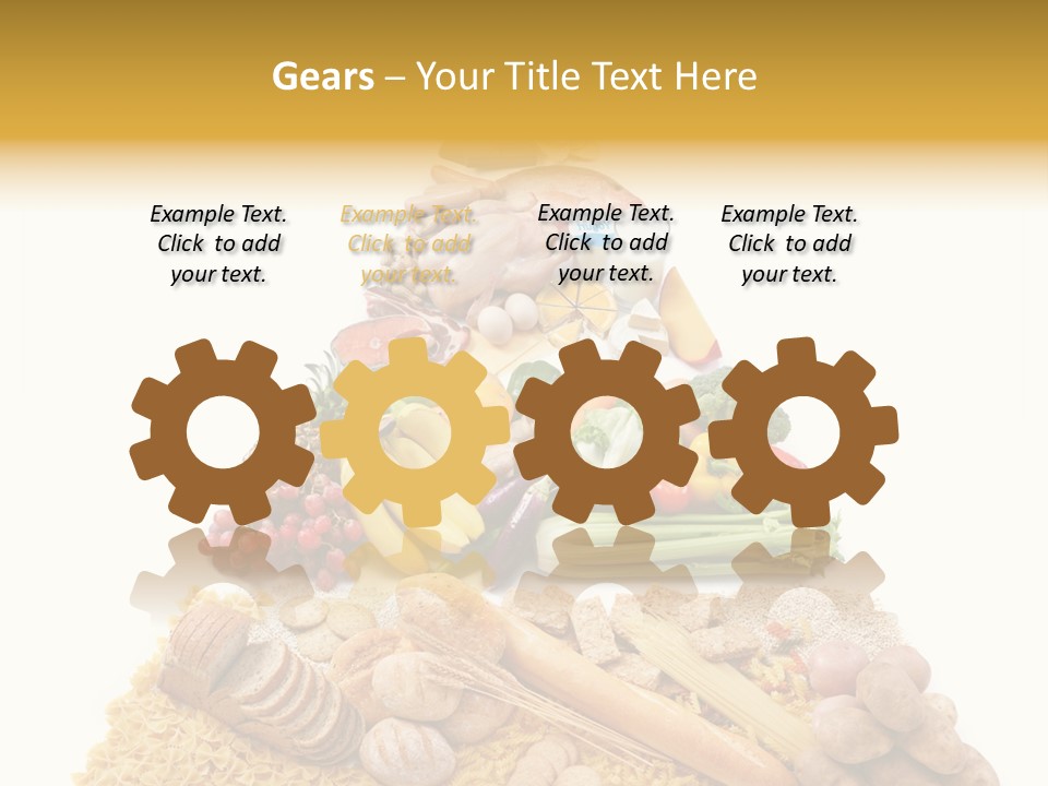 Vegetable Grain Isolated PowerPoint Template