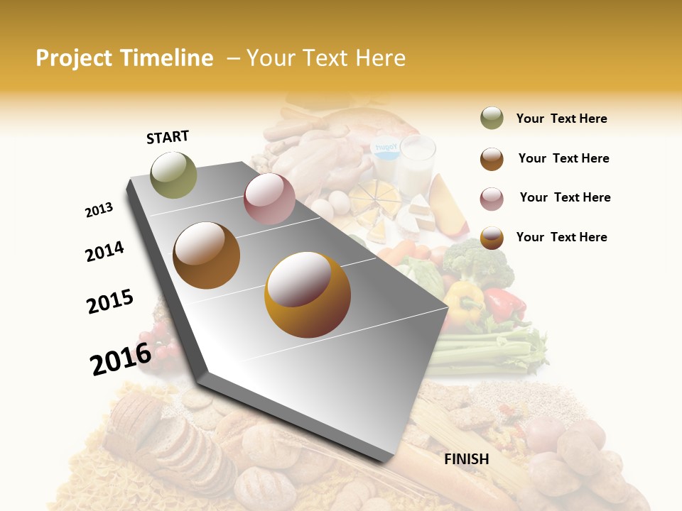 Vegetable Grain Isolated PowerPoint Template