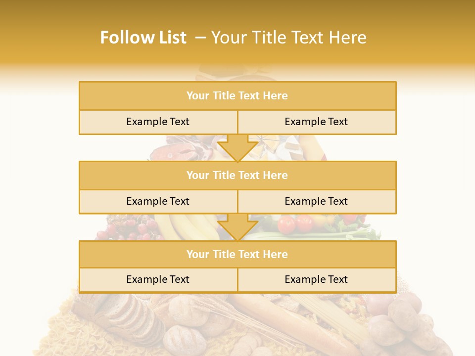 Vegetable Grain Isolated PowerPoint Template