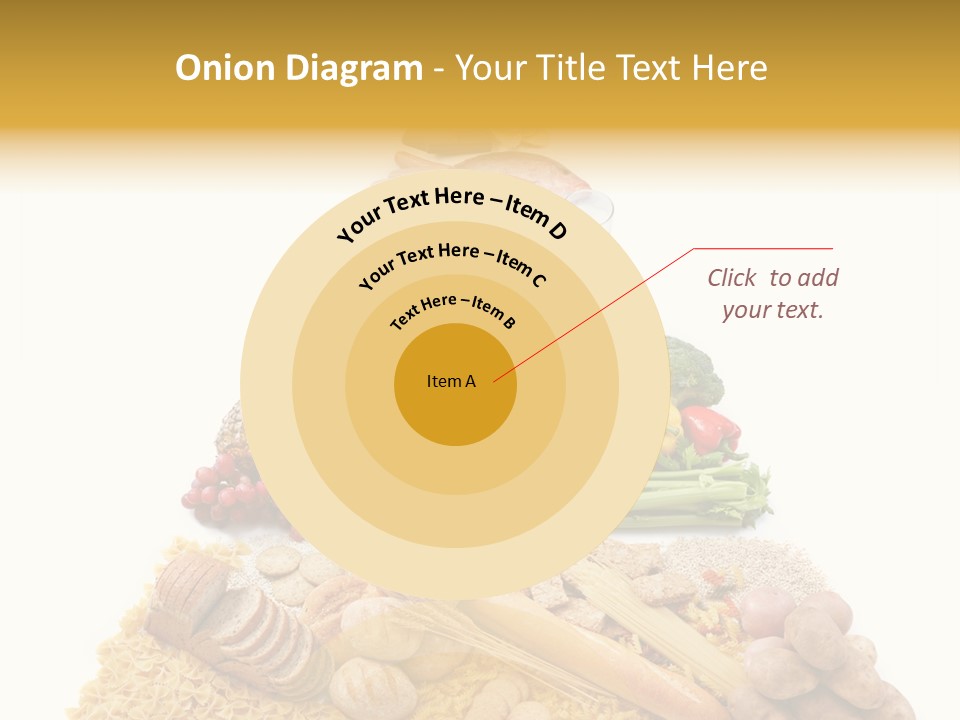 Vegetable Grain Isolated PowerPoint Template