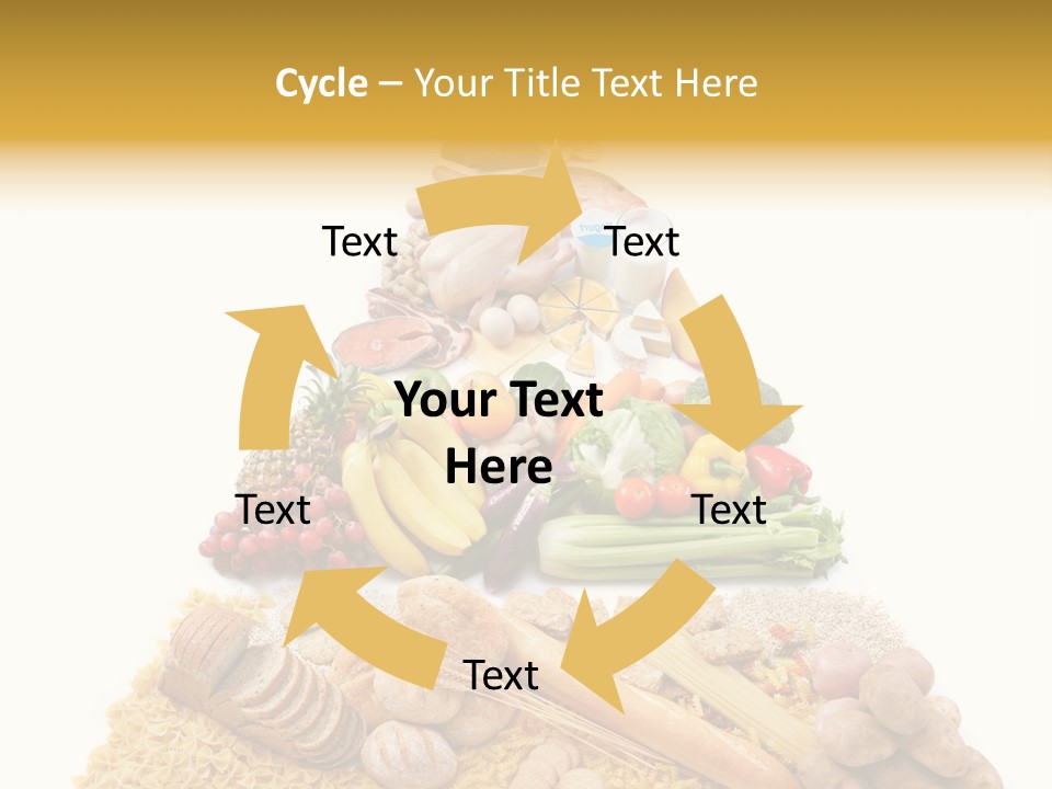 Vegetable Grain Isolated PowerPoint Template