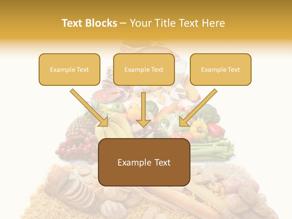 Vegetable Grain Isolated PowerPoint Template