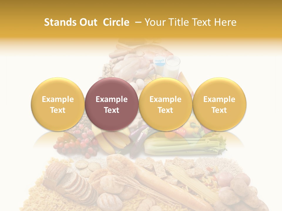 Vegetable Grain Isolated PowerPoint Template