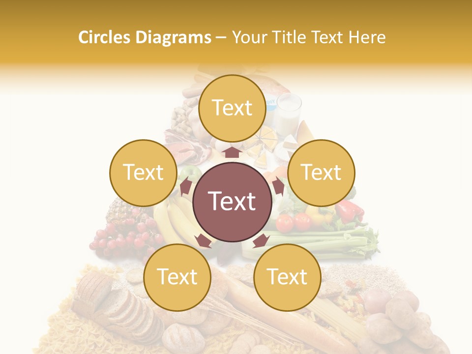 Vegetable Grain Isolated PowerPoint Template