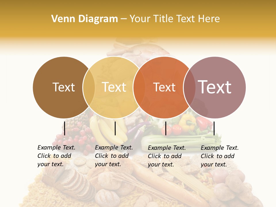 Vegetable Grain Isolated PowerPoint Template