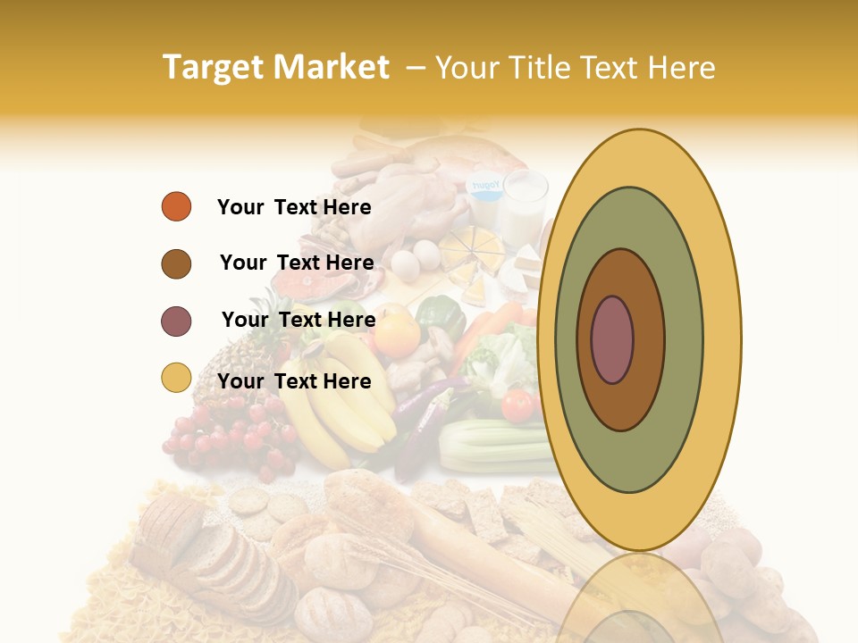 Vegetable Grain Isolated PowerPoint Template