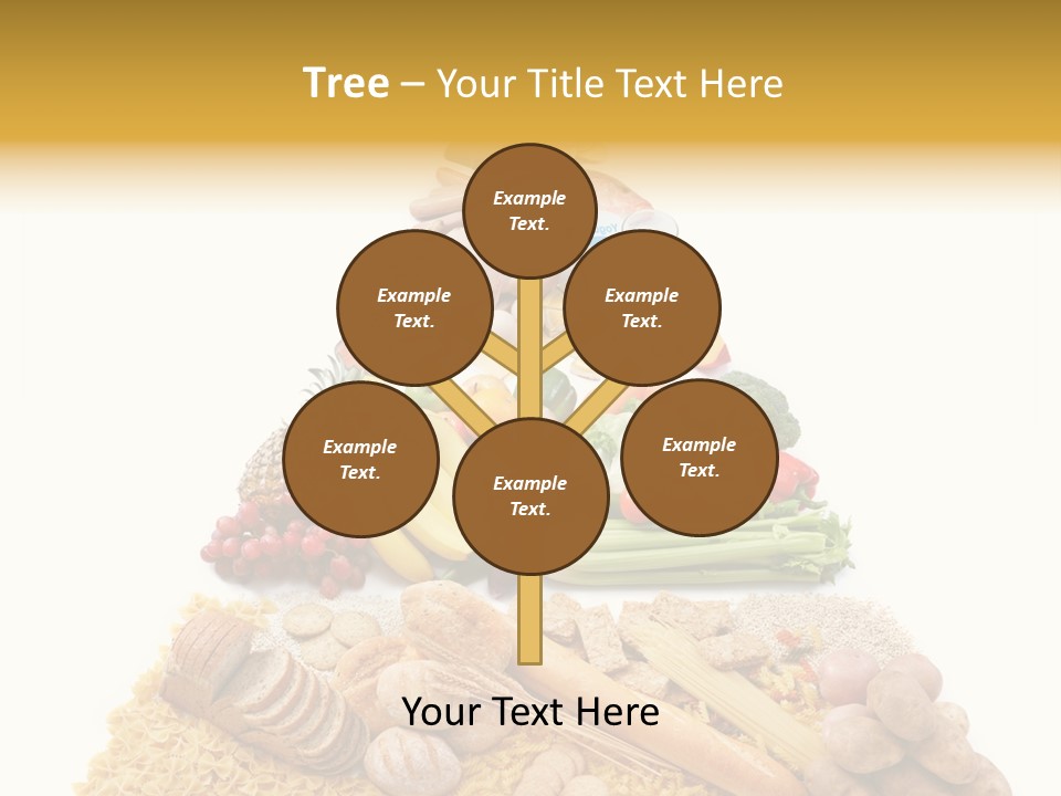 Vegetable Grain Isolated PowerPoint Template