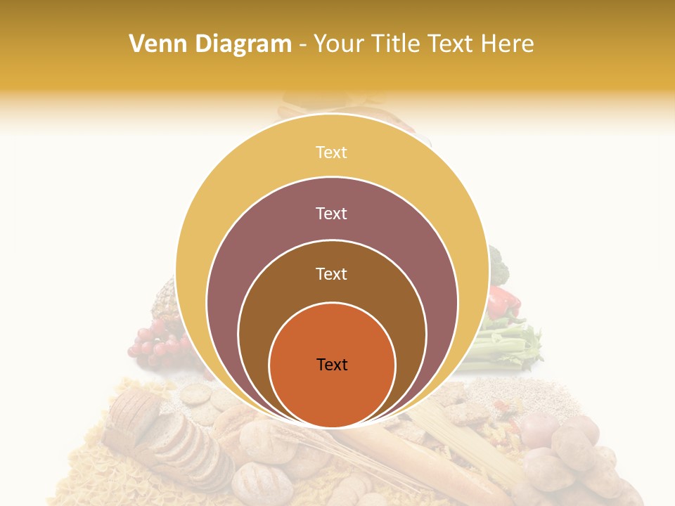 Vegetable Grain Isolated PowerPoint Template