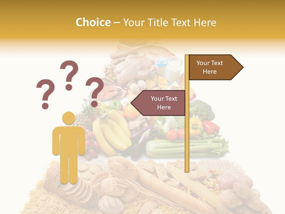 Vegetable Grain Isolated PowerPoint Template