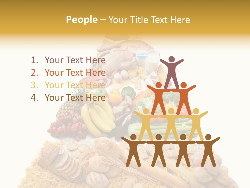 Vegetable Grain Isolated PowerPoint Template