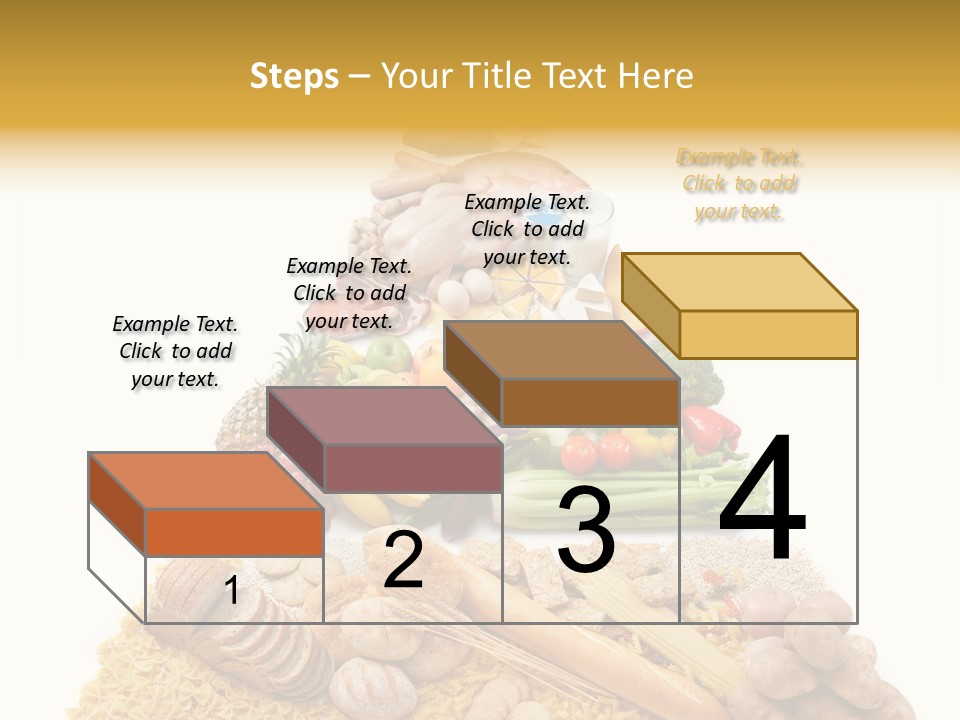 Vegetable Grain Isolated PowerPoint Template
