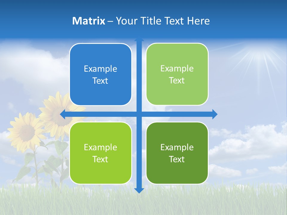 Beauty Lea Light PowerPoint Template