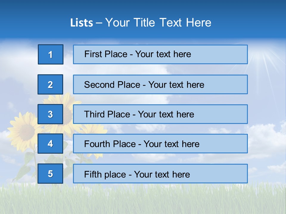 Beauty Lea Light PowerPoint Template