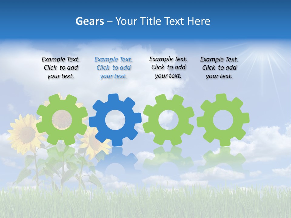 Beauty Lea Light PowerPoint Template