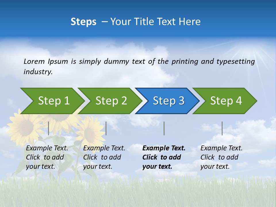 Beauty Lea Light PowerPoint Template