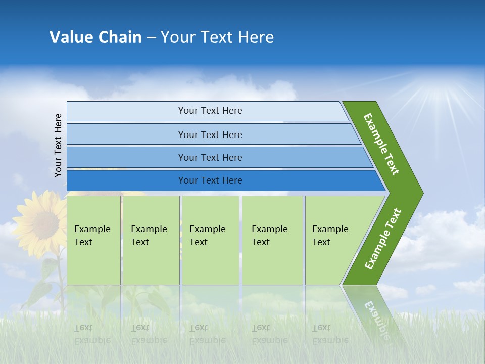 Beauty Lea Light PowerPoint Template