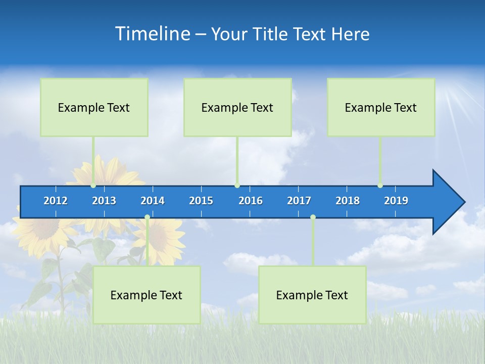 Beauty Lea Light PowerPoint Template