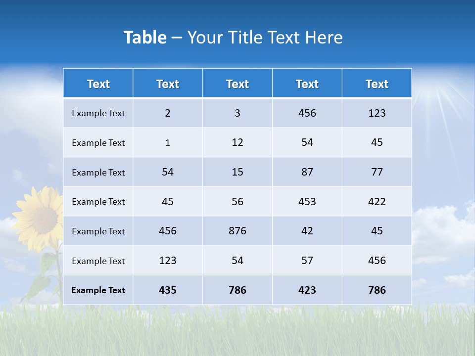 Beauty Lea Light PowerPoint Template