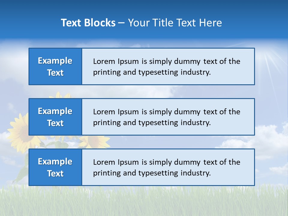 Beauty Lea Light PowerPoint Template