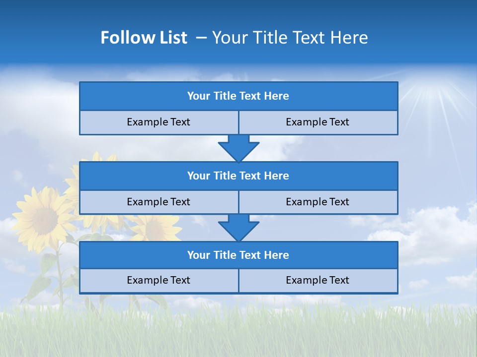 Beauty Lea Light PowerPoint Template