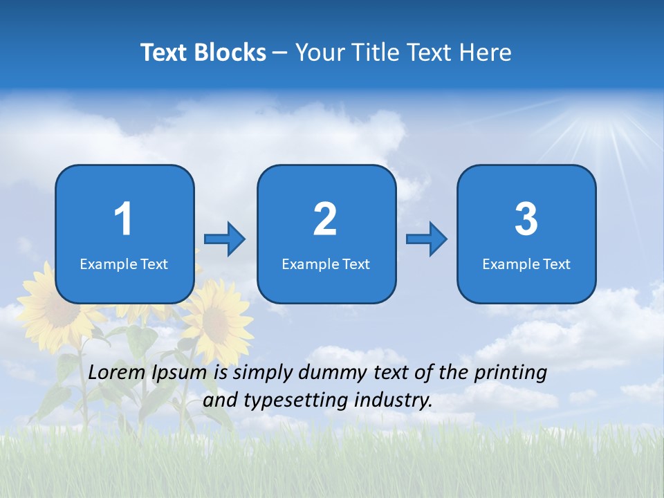 Beauty Lea Light PowerPoint Template