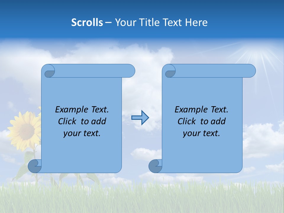 Beauty Lea Light PowerPoint Template