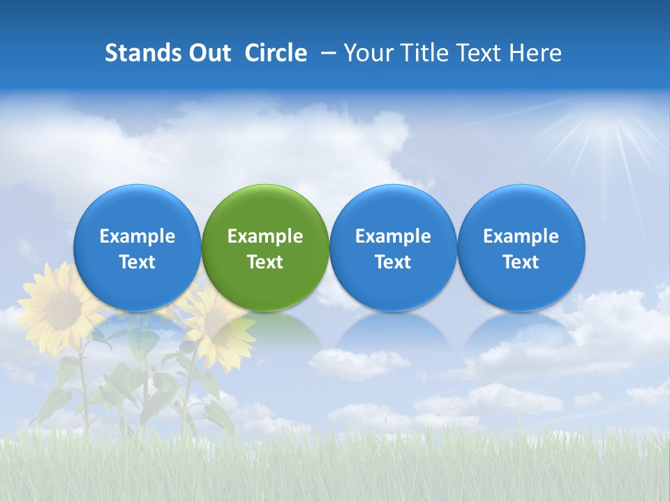 Beauty Lea Light PowerPoint Template