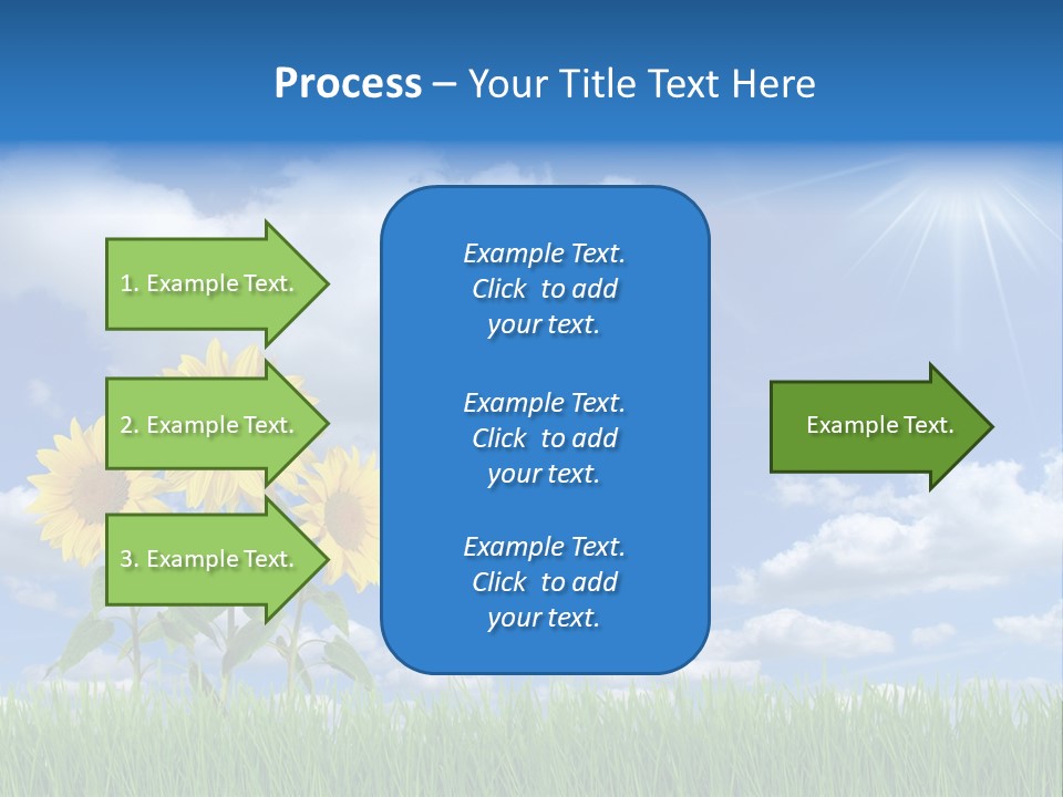 Beauty Lea Light PowerPoint Template