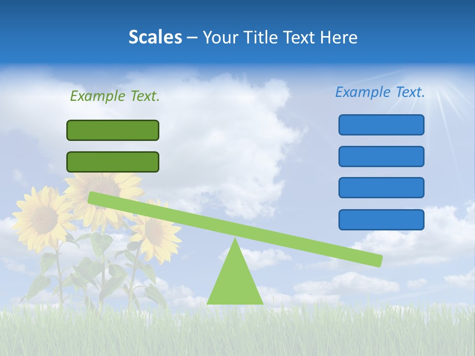 Beauty Lea Light PowerPoint Template