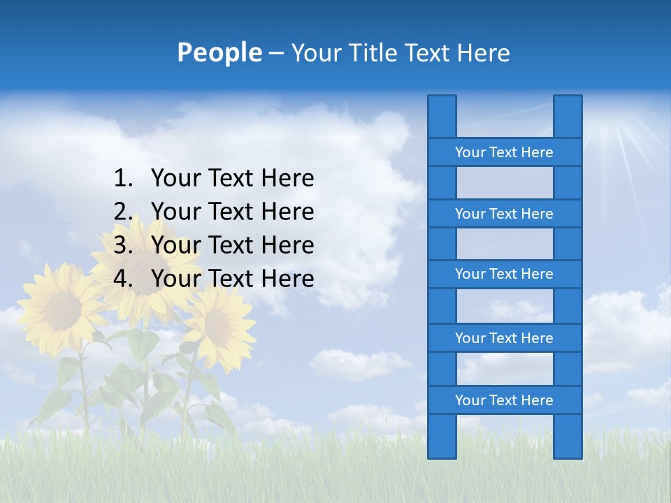 Beauty Lea Light PowerPoint Template