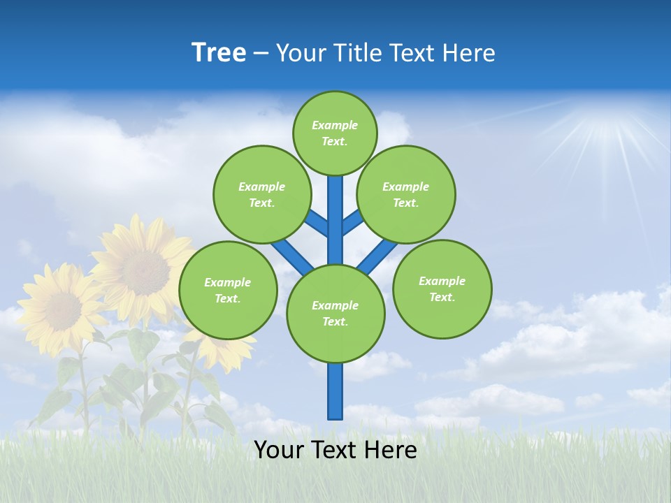 Beauty Lea Light PowerPoint Template