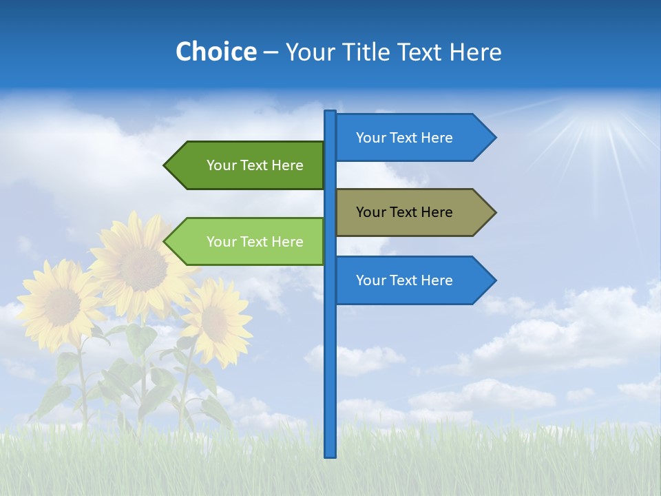 Beauty Lea Light PowerPoint Template