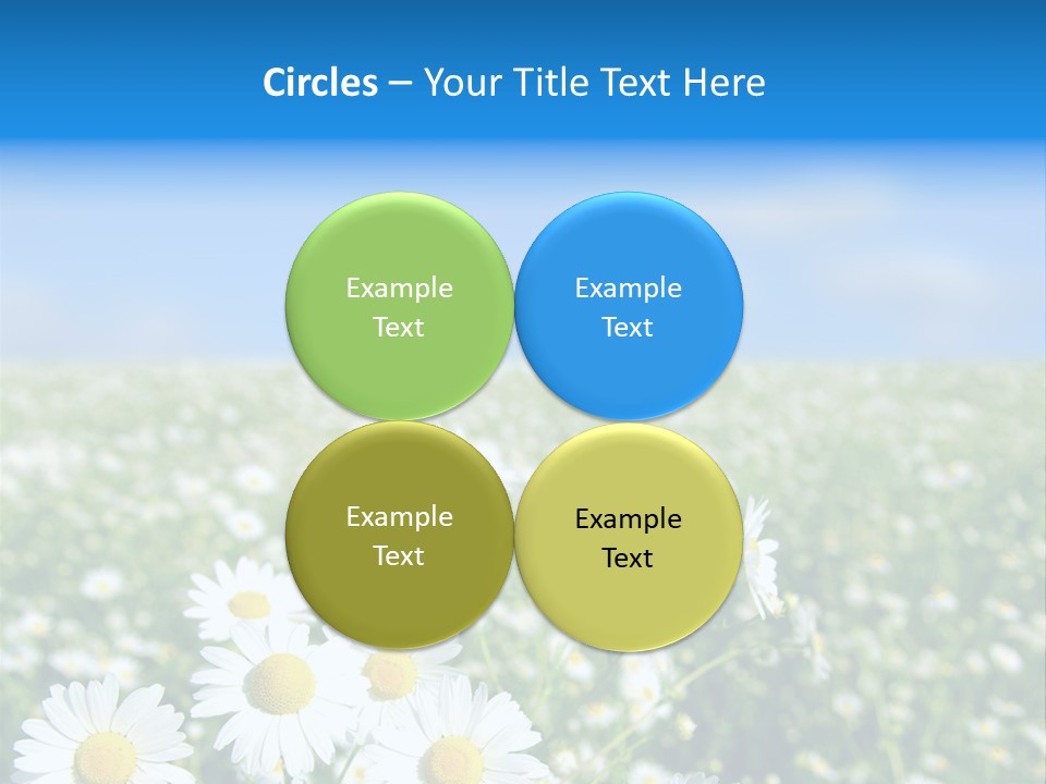 Plant Bright Floral PowerPoint Template