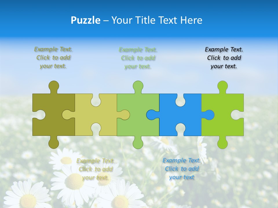 Plant Bright Floral PowerPoint Template