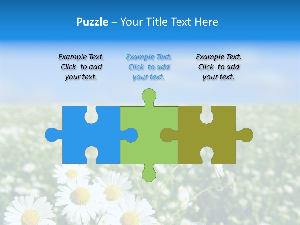 Plant Bright Floral PowerPoint Template