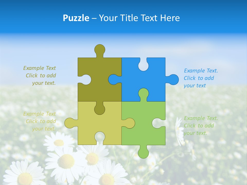 Plant Bright Floral PowerPoint Template