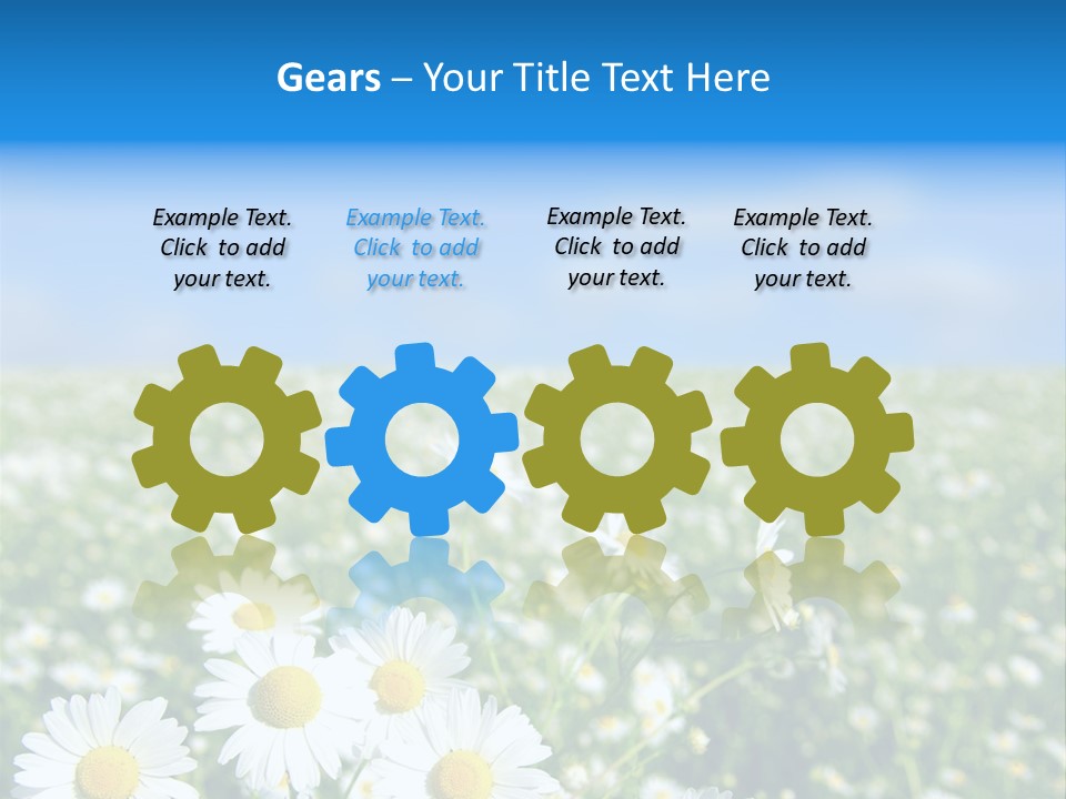 Plant Bright Floral PowerPoint Template