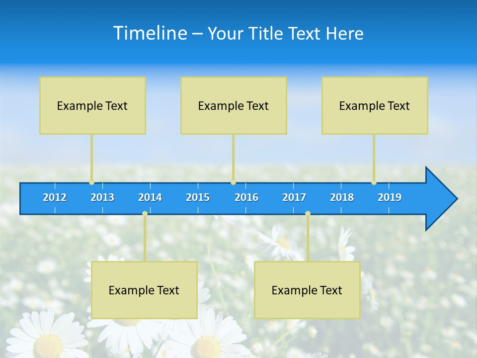 Plant Bright Floral PowerPoint Template