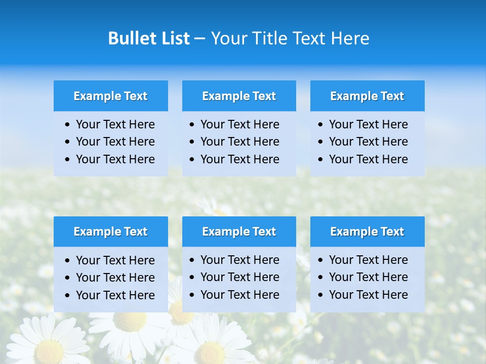 Plant Bright Floral PowerPoint Template