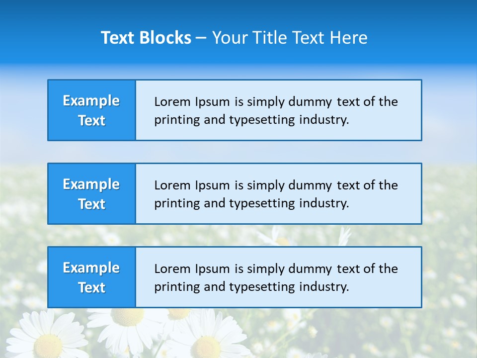 Plant Bright Floral PowerPoint Template