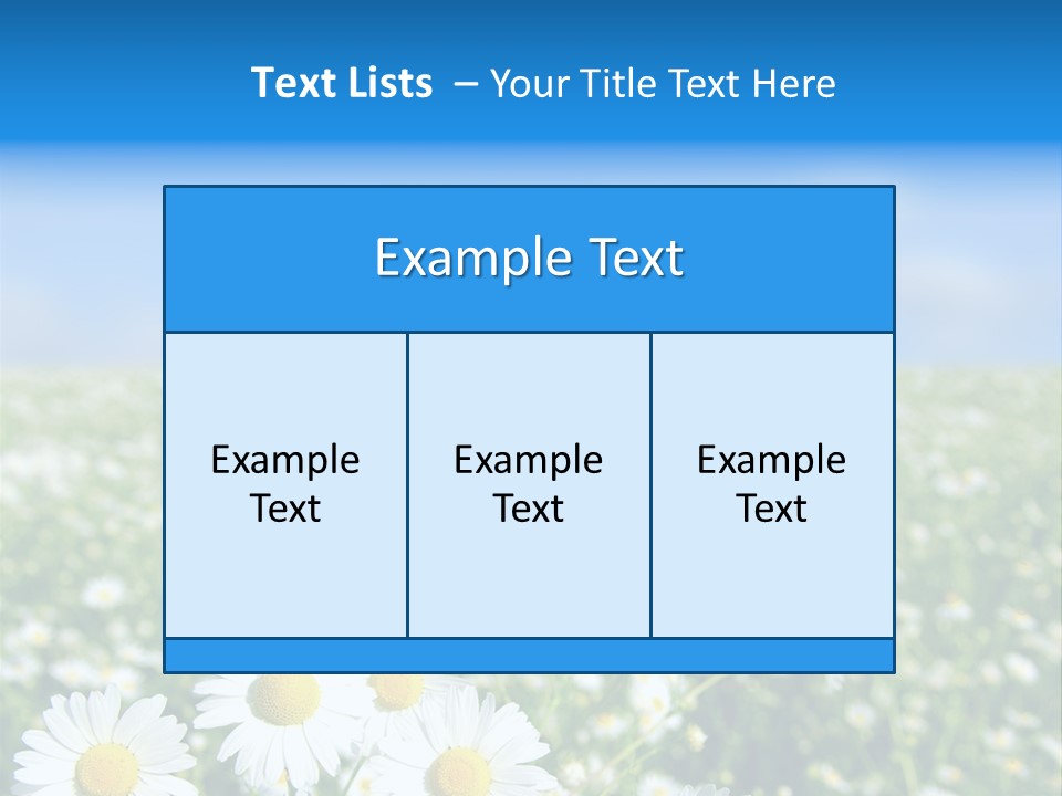 Plant Bright Floral PowerPoint Template