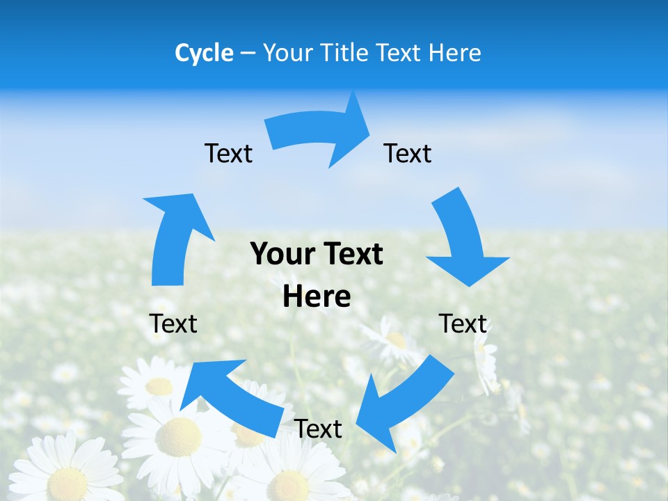 Plant Bright Floral PowerPoint Template