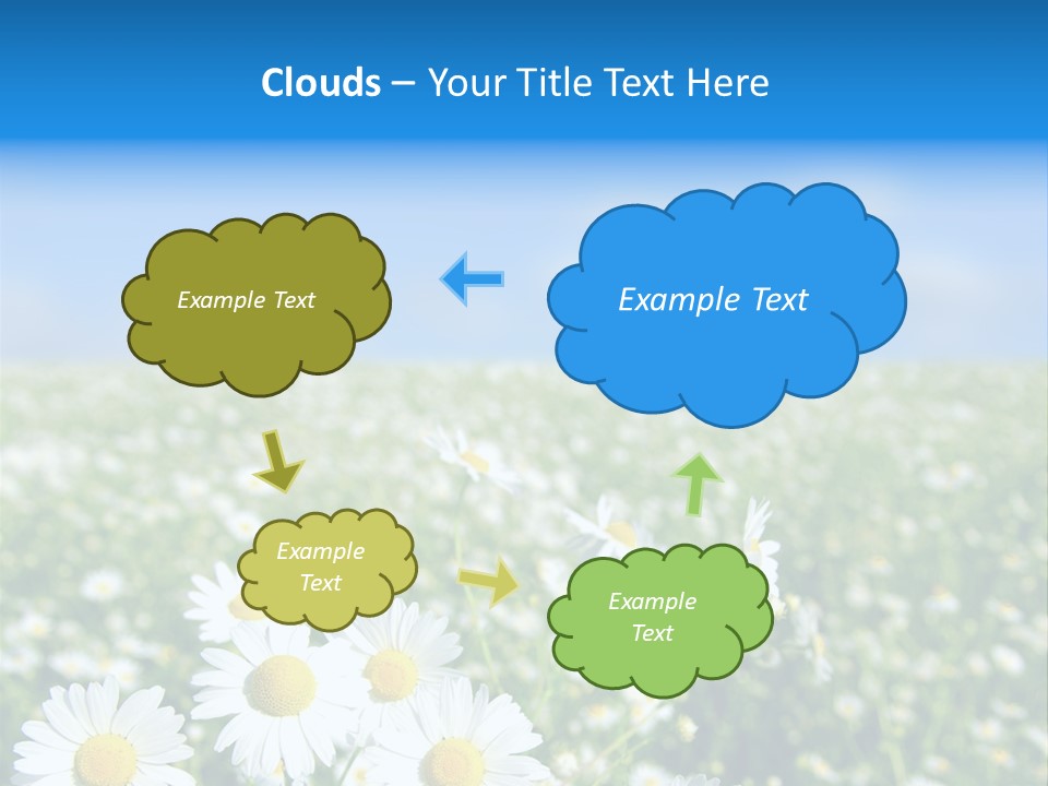 Plant Bright Floral PowerPoint Template