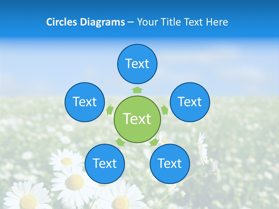Plant Bright Floral PowerPoint Template