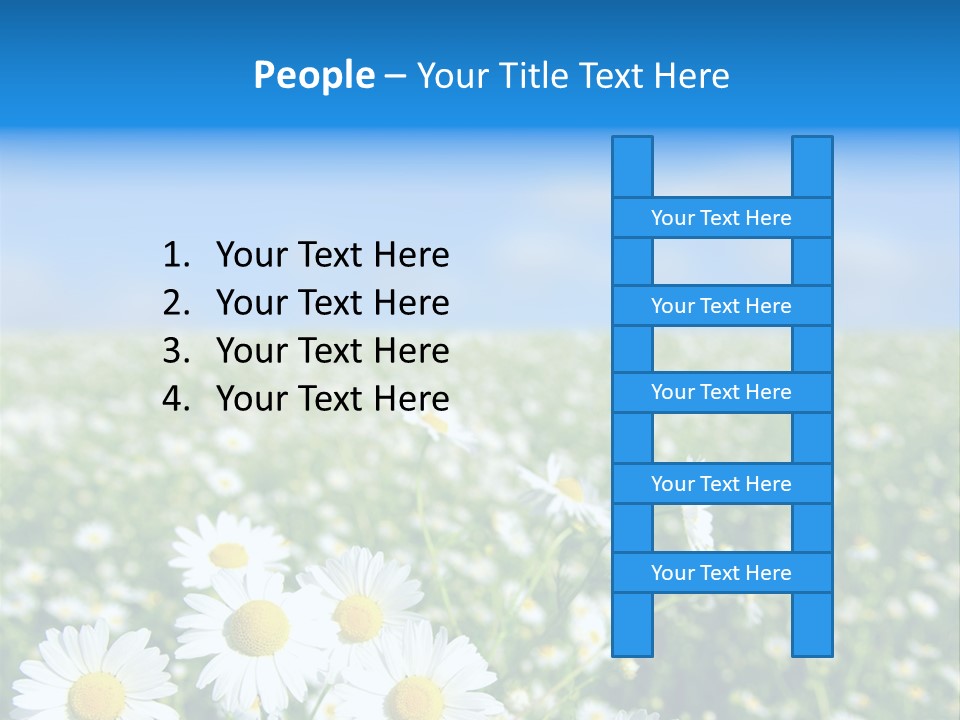 Plant Bright Floral PowerPoint Template