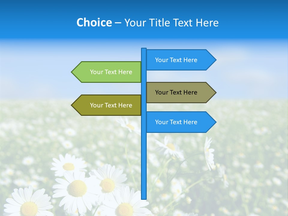 Plant Bright Floral PowerPoint Template