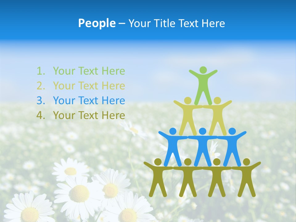 Plant Bright Floral PowerPoint Template