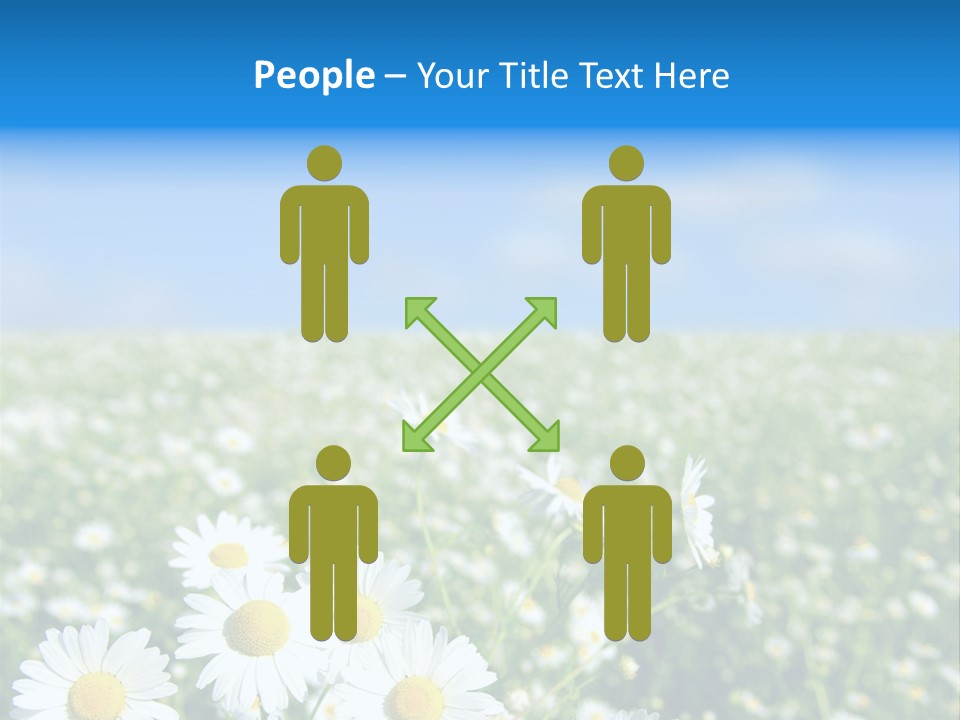 Plant Bright Floral PowerPoint Template