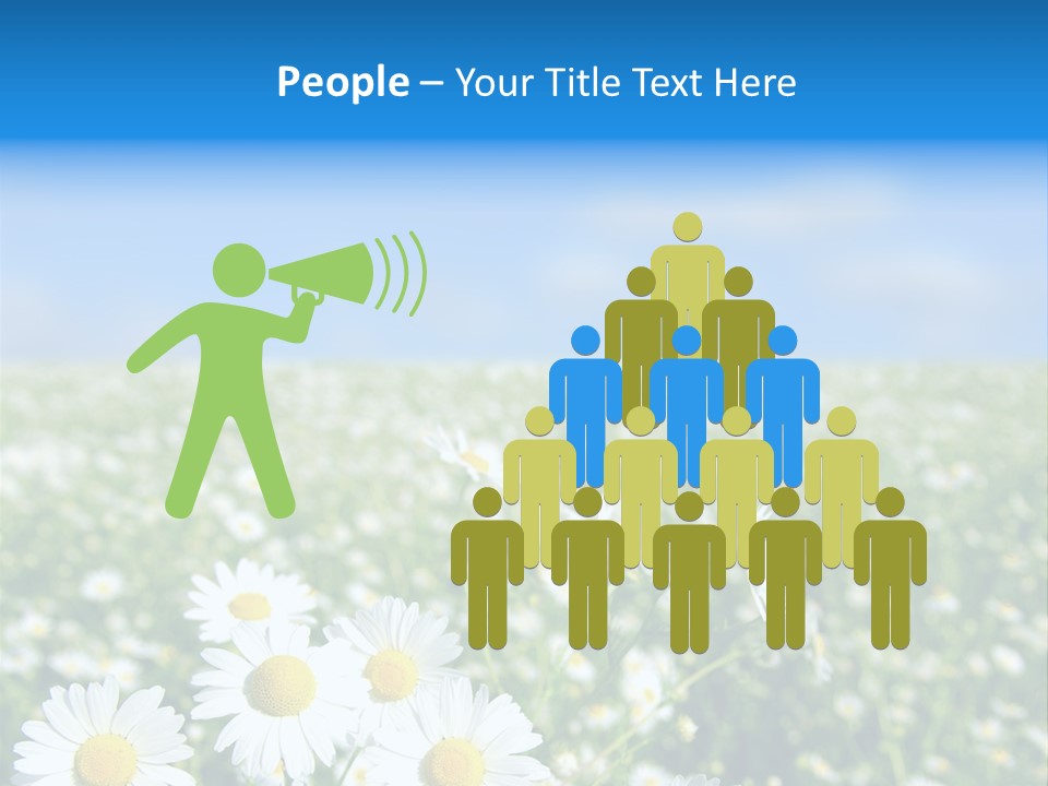 Plant Bright Floral PowerPoint Template